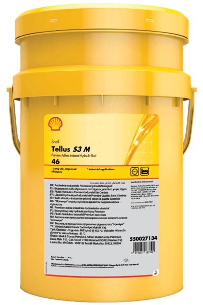 Shell Tellus S3 M 46 Hydraulic Oil Abu Dhabi