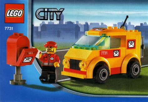 Lego 7731 Mail Van Brickset