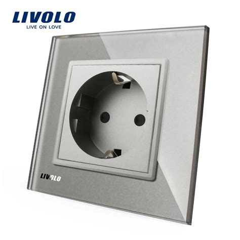 Livolo Eu Standard Power Socket Ac V A Wall Power Socket Vl