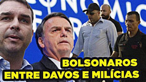 Bolsonaro A Mil Cia E Bolsonaro Em Davos Mf Youtube