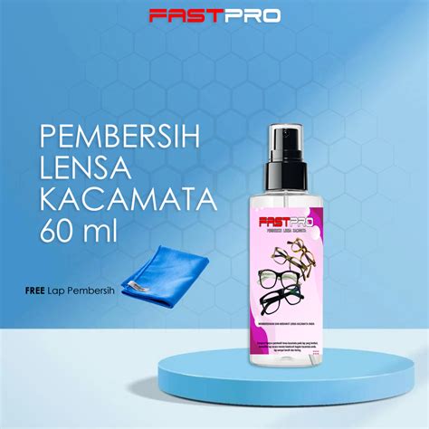 Jual Fastpro Pembersih Lensa Kacamata Cairan Pembersih Kacamata Lens