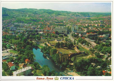journey  postcards bosnia herzegovina city  banja luka