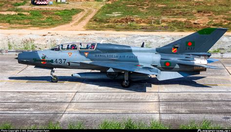 2437 Bangladesh Air Force Chengdu FT-7MB Photo by Md. Shaifuzzaman Ayon ...