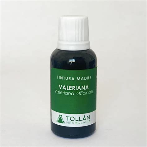 Valeriana Valeriana Officinalis Tintura Madre Toll N Herbolaria