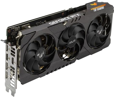 Asus анонсировала Geforce Rtx 3070 в исполнении Tuf Gaming