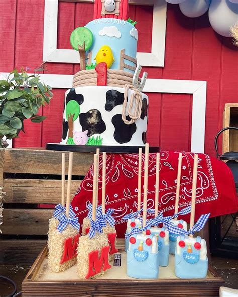 Karas Party Ideas Farm 1st Birthday Party Karas Party Ideas