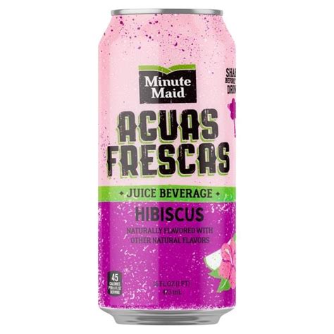 Minute Maid Aguas Frescas Juice Beverage Hibiscus Publix Super Markets