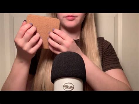 Asmr Tapping Scratching On Cork No Talking Youtube