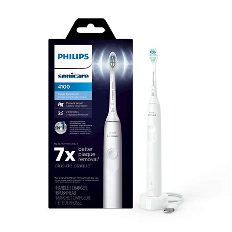 Buy Philips Sonicare4100 Power Toothbrush Rechargeable Electric Toothbrush With Pressure Sensor