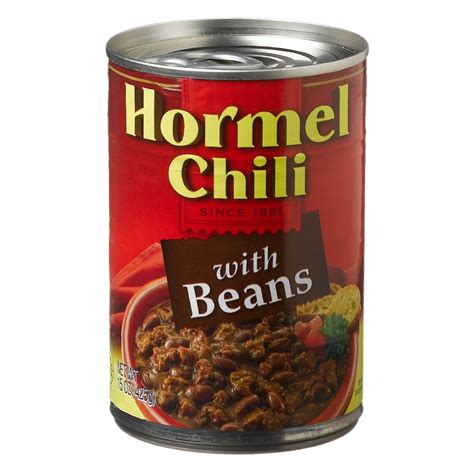 Hormel Chili With Beans 15oz Can Pack Of 6