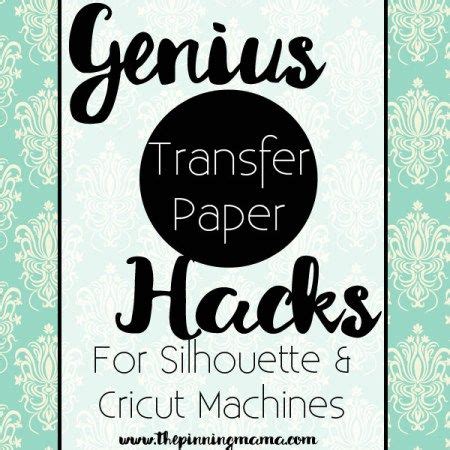 Genius Hacks For Your Silhouette Cameo Or Cricut That Save Time