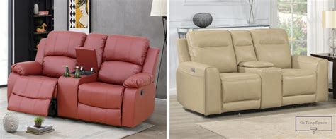 10 Best Leather Reclining Loveseats - GoTinySpace