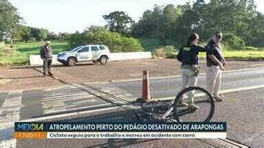 Meio Dia Paraná Noroeste Ciclista morre após ser atropelado no