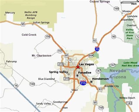 Spring Valley Las Vegas Map