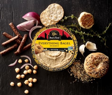 Boar S Head Everything Bagel Hummus 10 Oz 10 Oz Fred Meyer