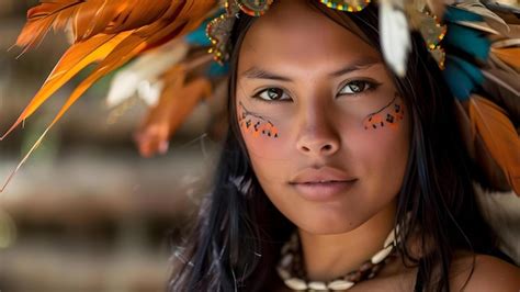 Premium Photo Embodying The Power And Beauty Of Indigenous Culture A