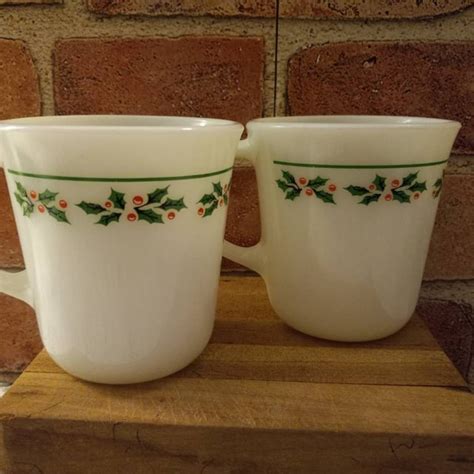 Milk Glass Mugs Etsy