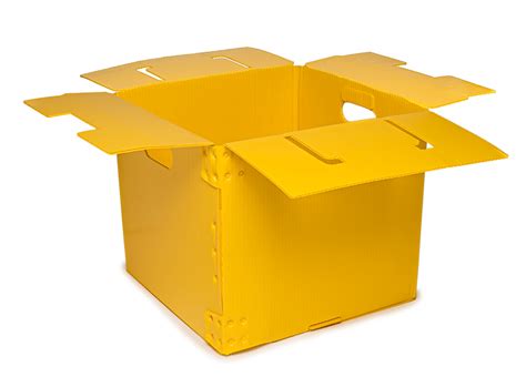 Corrugated Plastic Boxes Reusable Shipping And Storage Boxes Mdi