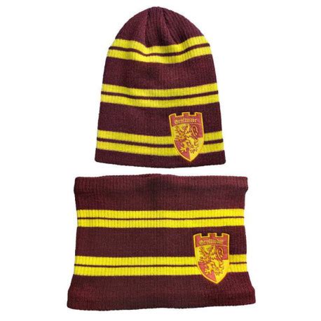 Gorro Braga De Cuello Gryffindor Por Solo Lafrikileria