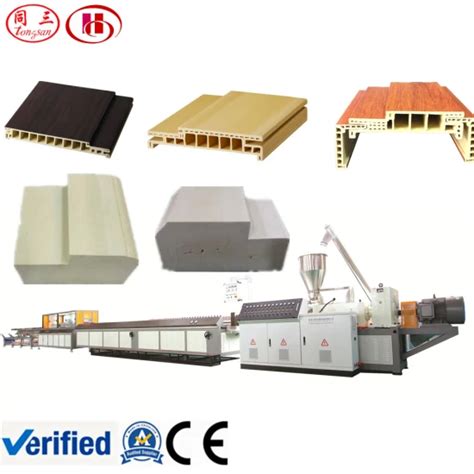 Pvc Window Profile Making Machinery Upvc Door Frame Production Extruder