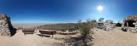 Dobbins Lookout, South Mountain Park, Phoenix Arizona 360 Panorama ...