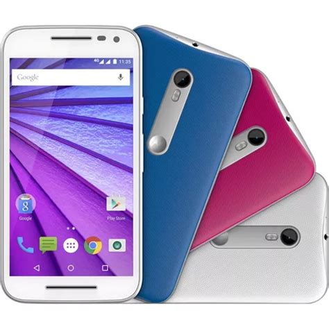 Moto G 3rd Gen Colors Edition Hdtv Dual Sim 16 Gb Blancoazulrosa 1