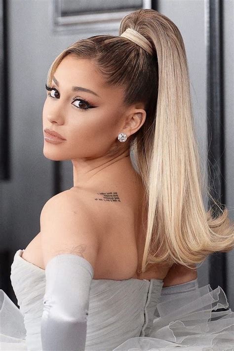 Pin On Celebrities Ariana Grande Hair Ariana Grande Ponytail Ariana