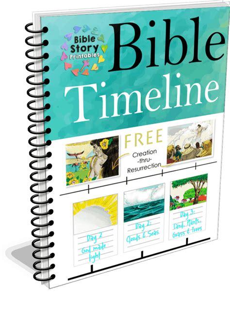 Free Bible Timeline Printables - The Crafty Classroom