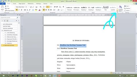 Cara Membuat Daftar Isi Otomatis Untuk Skripsi Gunakan Langkah Langkah Berikut