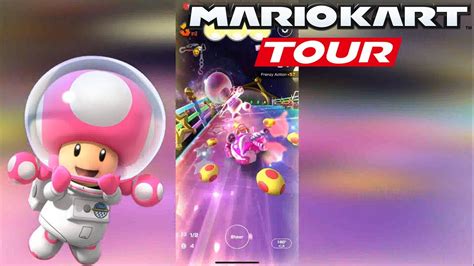 Mario Kart Tour Toadette Astronaut YouTube