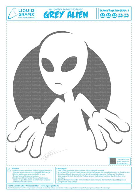 Alien Pumpkin Carving Templates Free Free Templates Printable