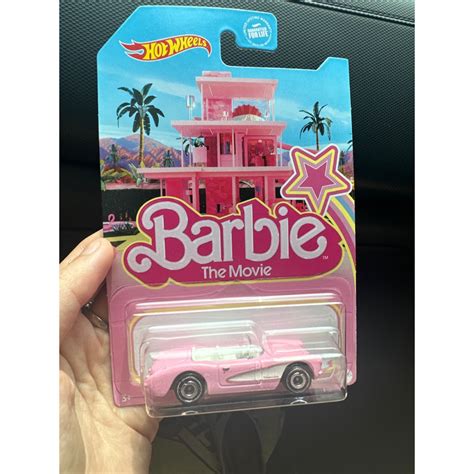 Jual Hot Wheels Barbie The Movie Corvette Shopee Indonesia