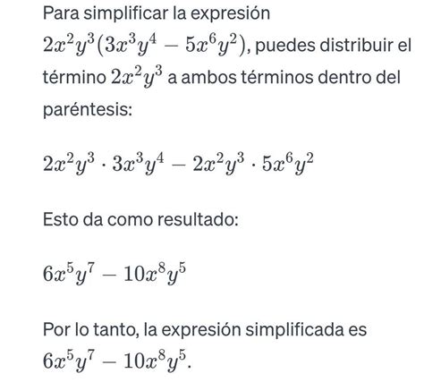 2x² y³ 3³ y⁴ 5⁶ y² ayuda xfa es para hoy me pueden ayudar Brainly lat