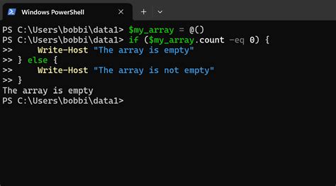 How To Check If Array Is Empty In PowerShell With Examples