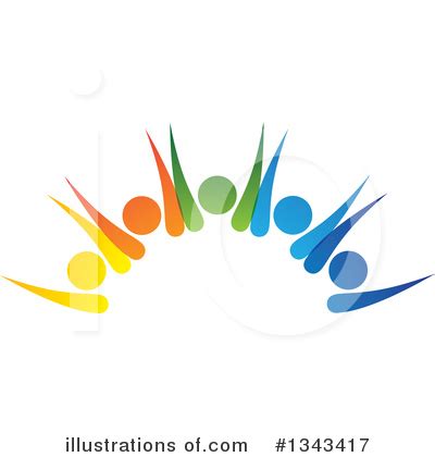 Unity Clipart #1343417 - Illustration by ColorMagic