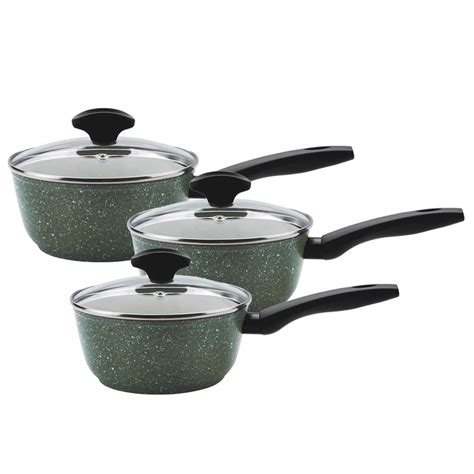 Eco Induction Saucepan & Lid Set - 3 Pieces | Prestige UK