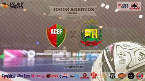 JOGOS ABERTOS DO PARANÁ FUTSAL ACEF CHOPINZINHO X MARMELEIRO