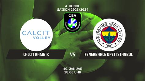 Cl Frauen Calcit Kamnik Vs Fenerbahce Opet Istanbul Video