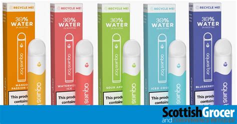 A World First Water Vape Scottish Grocer Convenience Retailer