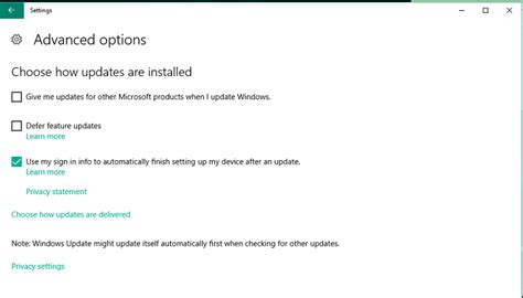 Finish Installing Windows Anniversary Update Without Logging In