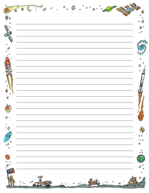 39 Printable Lined Paper Pdf For Kids Download 2020 Latest