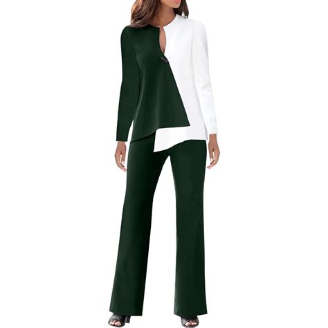 VBARHMQRT Womens Pant Suits Casual Wedding Women S Casual And