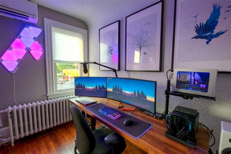 Clean Chill Weekend Vibes Computer Gaming Room Gaming Room Setup