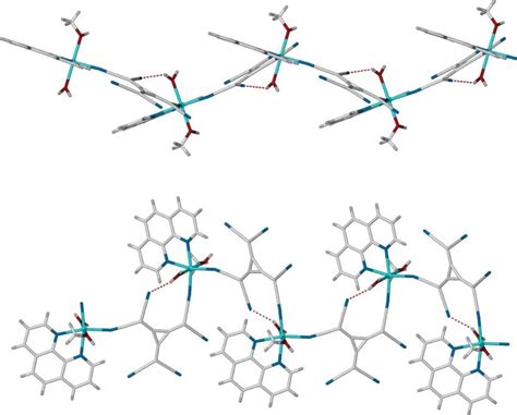 Two Views Of The 1d Coordination Polymer In The Structure Of 4 With An Download Scientific