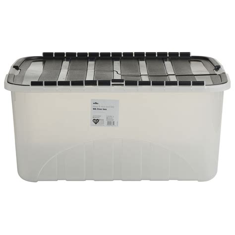 Wilko 50l Croc Storage Box Wilko