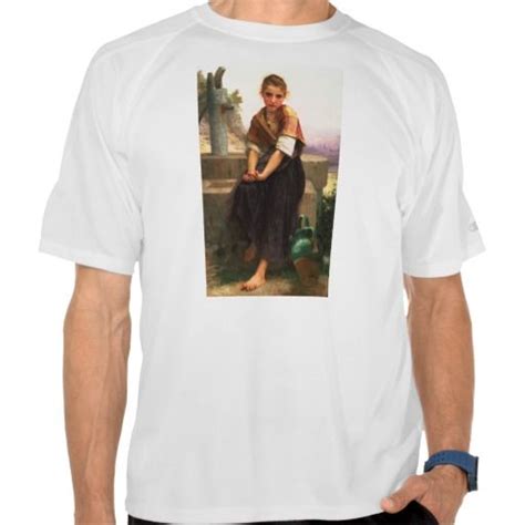 The Broken Pitcher By William Adolphe Bouguereau T Shirts For Women