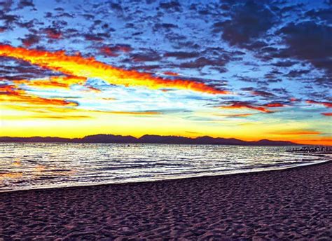 Vancouver Beach Digital Art Sunset Ocean Stable Diffusion Openart