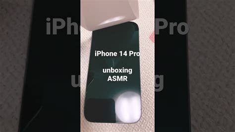 Iphone 14 Pro Unboxing Asmr Youtube