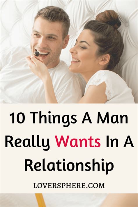 10 Things A Man Really Wants In A Relationship Lover Sphere Relationship Funny Marriage