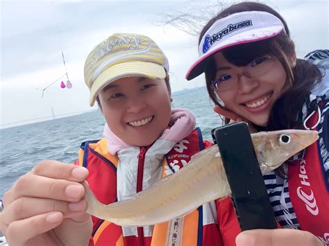 隼華🌸船キス釣り体験🌸 ハヤブサlady 隼華 Hayaka